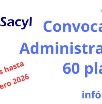 Administrativo/a · Convocatoria · Instancias: del 11 de diciembre 2025 al 12 de enero 2026.